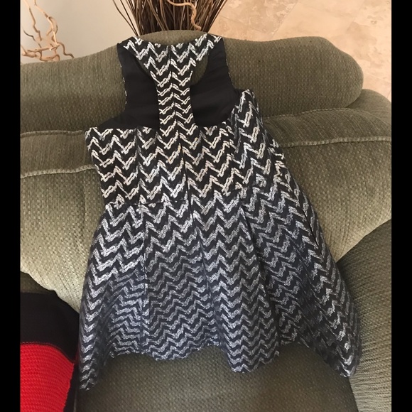 LIKELY Prom Cocktail Dress Formal Pleated Mini Size 4 - Picture 5 of 8